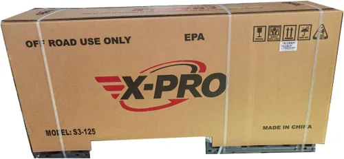 Vista 5 de X-PRO Storm - Bicicleta de cross de gasolina de 125 cc, transmisión automática, absorción de impactos delanteros invertidos, neumáticos de 14
