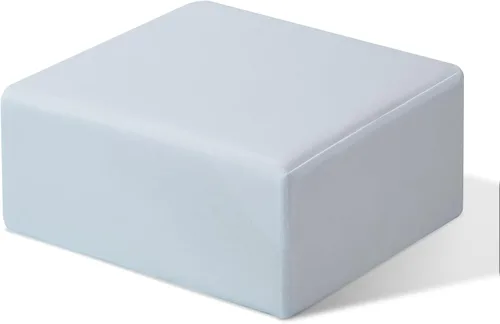 Vista 14 de Almohada de espuma viscoelástica con forma de cubo para dormir de lado, almohadas cuadradas para aliviar el dolor de cuello y hombros, almohada