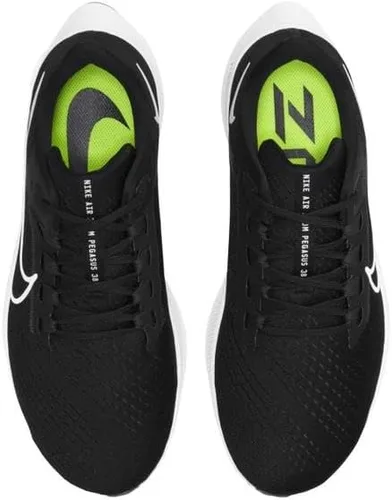 Vista 4 de Nike Air Zoom Pegasus8 CZ1815-002 - Tenis de correr para hombre (negroblanco-voltios), negro, blanco, (BlackWhite-volt)