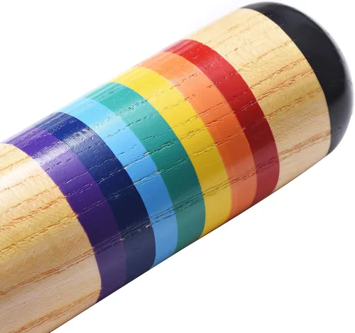 Vista 3 de Instrumento musical de madera del palillo de la lluvia del fabricante de la lluvia de 13,8 pulgadas, vibrador del tubo de la lluvia de la lluvia