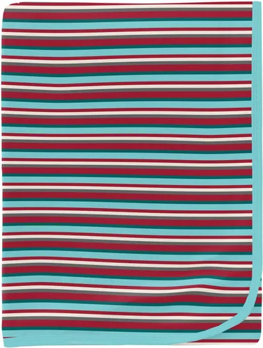 Vista 9 de KicKee - Manta para envolver con estampado, suave y sedosa, manta de seguridad, tamaño 40 x 29 pulgadas (Bay Gingerbread - Talla única)