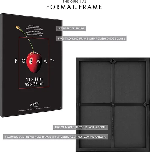 Vista 6 de MCS Marco de formato Room Essentials - 8.5x11' (negro)