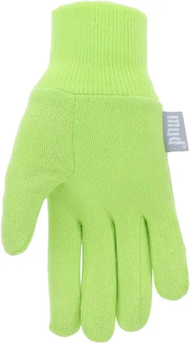 Vista 4 de Guantes básicos de punto de jersey de algodón para niños, protección contra el lodo, comodidad extrema, puño elástico de punto, protección