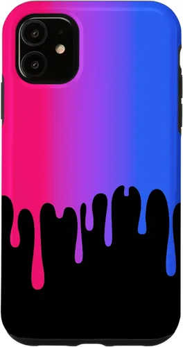 Vista 8 de Funda bisexual de arcoíris para iPhone 16 Gay Pride LGBT