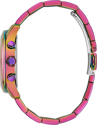 Vista 2 de GUESS Ladies 38mm Watch - Silver Tone Strap Silver Dial Silver Tone Case