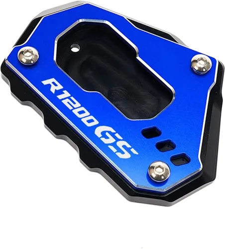 Vista 9 de Almohadilla de extensión para soporte lateral de motocicleta, placa para BMW R1200GS R1250GS R 1200 1250 GS ADV 2021 (color : R1250GSADV rojo)