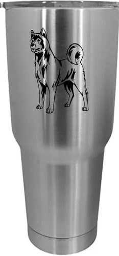 Vista 148 de Cairn Terrier - Vaso grabado con temática de perro, 30 onzas