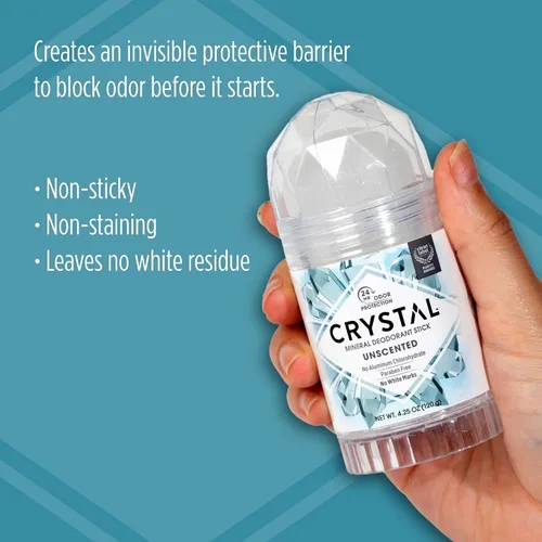 Vista 12 de Desodorante sin aroma CRYSTAL BODY (4.25 onzas líquidas)