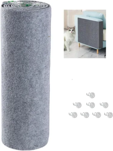 Vista 10 de SHENGOCASE Almohadilla de fieltro autoadhesiva recortable de repuesto para estantes de árbol de gato, escalones de muebles de pared de gatos Negro