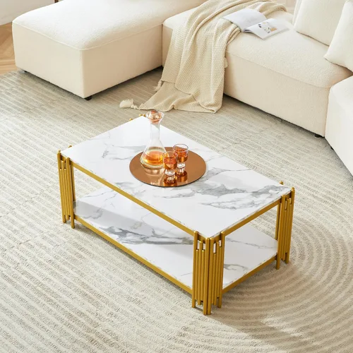 Vista 15 de Mesa de centro rectangular moderna de vidrio con parte superior de cristal templado negro y marco de acero inoxidable para sala de estar