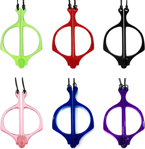 Vista 42 de Eyekepper Lupa de mano gafas de lectura plegables Metalless Lectores sin tornillos con correa para el cuello - Negro +0.50