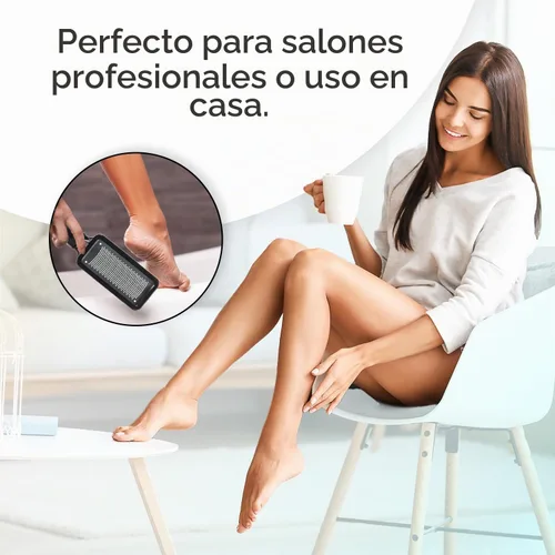 Vista 6 de Escofina para pedicura Microplane, tamaño gigante, Negro