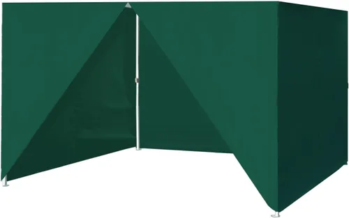 Vista 21 de Eurmax USA - Kit de paredes con cierre completo para toldo desplegable de 8x8 pies, solo 4 paredes (verde bosque)