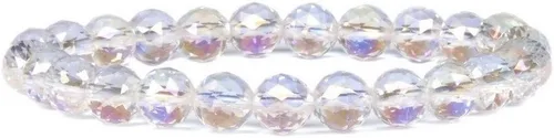 Vista 30 de Justinstones Gem - Pulsera elástica de cuentas redondas de 8 mm de gemas semipreciosas, unisex, de 7 pulgadas AA Thulite