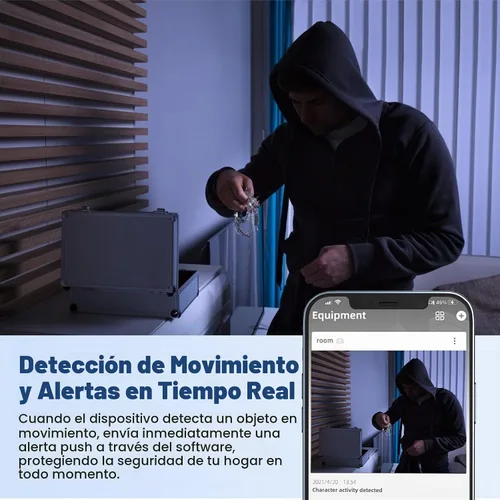 Vista 3 de Base de cargador de cámara oculta 2K con píxeles 5G de seguridad ajustable de 160° con lente gran angular de 160°, visión nocturna y detección