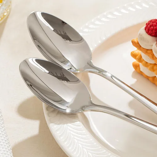 Vista 3 de KINGSTONE 12 Piece Dinner Spoons Set, 18/10 Stainless Steel Spoons