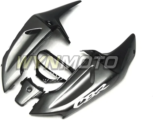 Vista 8 de Carenados completos negros y grises para Honda 1998 1999 CBR900RR 919 CBR919RR CBR 900RR 98 99 ABS Kit de carenado de motocicleta de plástico