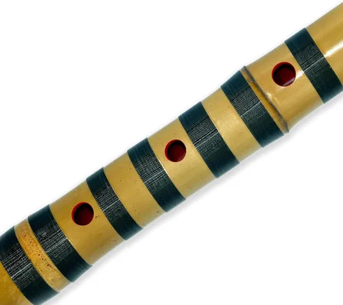 Vista 6 de Flauta pentatónica Shakuhachi con raíz de campana natural. KINKO-ryu 2.0 pies, 26.2 pulgadas Clave de C, calidad profesional, toca todas