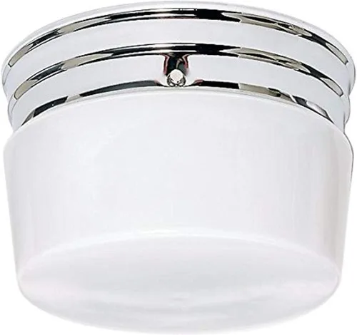 Vista 6 de NUVO SF77/102 Dos luces empotradas de montaje, cromo pulido/cristal blanco