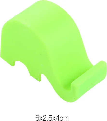 Vista 7 de Soporte de teléfono celular de elefante para teléfono celular, diseño de elefante, lindo elefante para teléfono celular, soporte de plástico