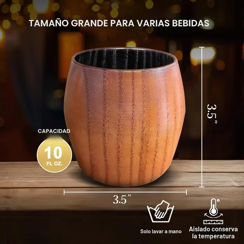 Vista 3 de Vaso de whisky de madera carbonizada, regalos de bourbon para hombres, vaso de whisky de madera carbonizada de 10 onzas Regalos de whisky