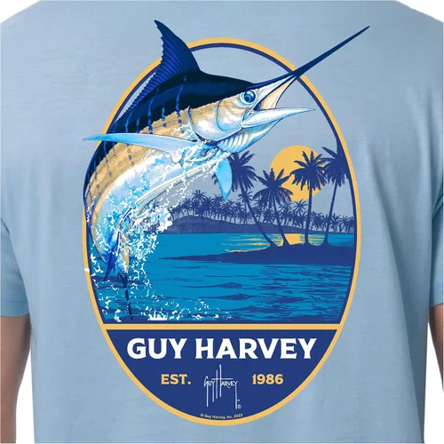 Vista 90 de Guy Harvey Camiseta de manga corta Threadcycled para hombre