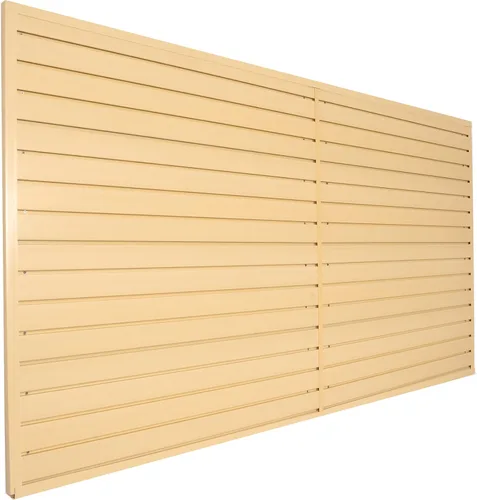 Vista 16 de slatwall (BEIGE, 4ftx4ft)