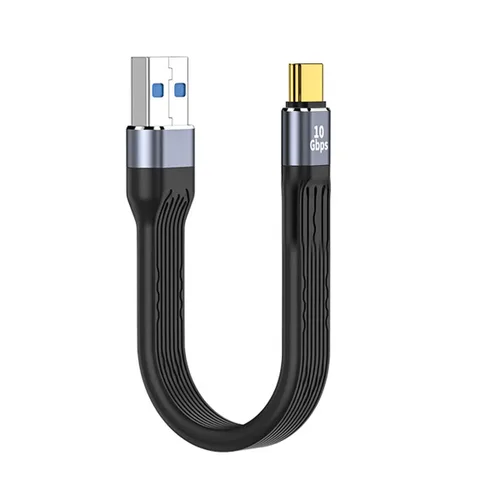 Vista 22 de CY USB 3.1 tipo C macho host a USB3.0 tipo AF OTG Flat Slim FPC cable de datos 5.1 in para teléfono portátil