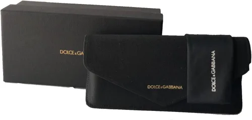 Vista 6 de Dolce & Gabbana DG6187 50187 - Lentes de sol rectangulares color negro y gris oscuro para mujer + paquete con kit de gafas de diseñador iWear, Negro