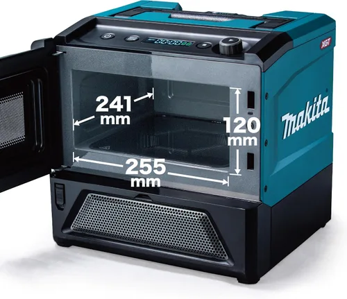 Vista 2 de Makita MW001GZ 40V MAX XGT - Microondas inalámbrico de iones de litio de 1.5 pies cúbicos (solo herramienta)