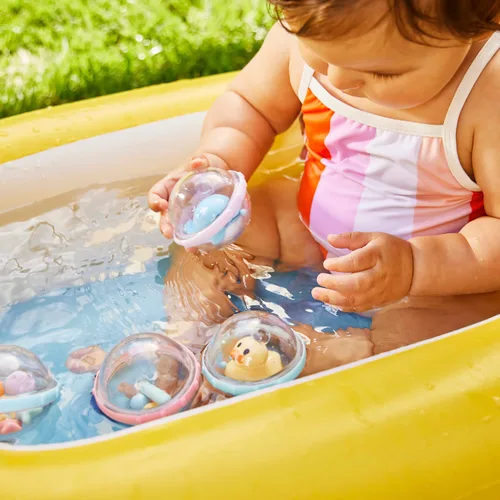 Vista 6 de Pato Munchkin White inflable para bañera, Total 1, Duck