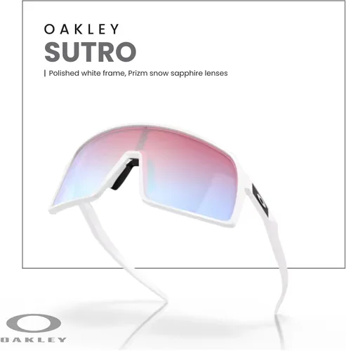 Vista 108 de Oakley Sutro OO9406 / OO9462 - Lentes de sol para hombre, kit de correa de accesorios, bolsa de microfibra