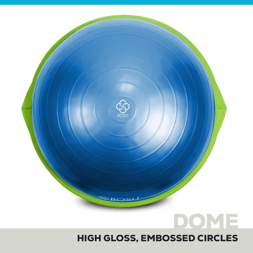 Vista 6 de Bosu - El entrenador de equilibrio original de 26 pulgadas de diámetro, equipo de gimnasio en casa