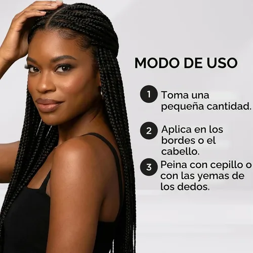 Vista 6 de Style Factor EDGE BOOSTER HIDEOUT Pomada a base de agua Fuerte sujeción y cobertura instantánea de canas Estilo elegante para vuelos, bordes