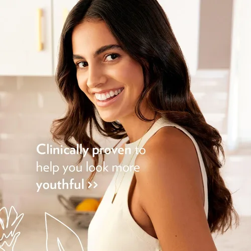 Vista 4 de Nu Skin Beauty Focus Collagen+ Suplemento líquido de colágeno marino con luteína y lípidos de trigo Apoya la hidratación de la piel, elasticidad
