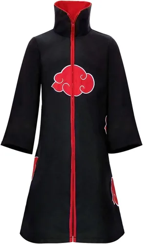 Vista 2 de Ainiel - Disfraz unisex para fiesta de Halloween, disfraz con capa para cosplay, XS, estilo 2