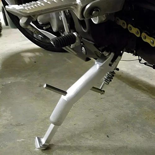 Vista 3 de Compatible con Versys 1000 2012-2018 Soporte lateral ajustable 3 pulgadas más corto