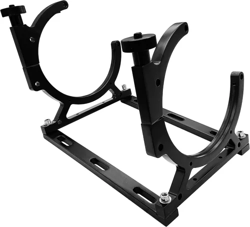 Vista 4 de X-AVION Óxido Nitroso Nos Billet Aluminio Soporte De Botella Individual Negro, Trajes Botellas De 10LB