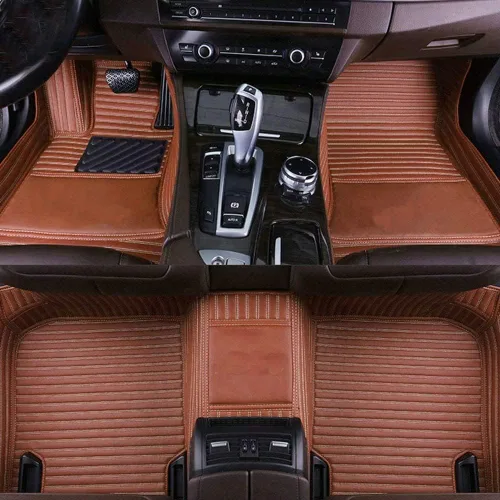 Vista 3 de Alfombra de piso de coche para A B C CLA CLS CLK GLE GLS GLA GLB GLC GLK GL ML G S SL CL SLC R SLK EQA EQB EQC EQS EQE Alfombras impermeables Negro