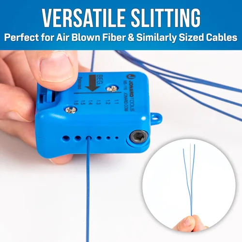 Vista 4 de Jonard Tools MS-116 - Divisor de cables de alcance medio para cables ABF, 1.1-1.6 mm - Divisor de alcance medio de precisión, herramienta de cable