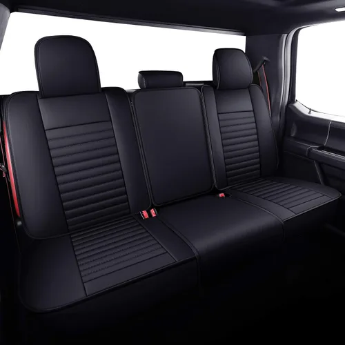 Vista 9 de Fundas de asiento de coche Aierxuan de piel, para asiento delantero, para camión