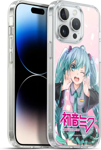 Vista 71 de Head Case Designs Licencia Oficial Hatsune Miku Gráficos Lindos Carcasa de Gel [Protección de Grado Militar] Compatible con Apple iPhone 7