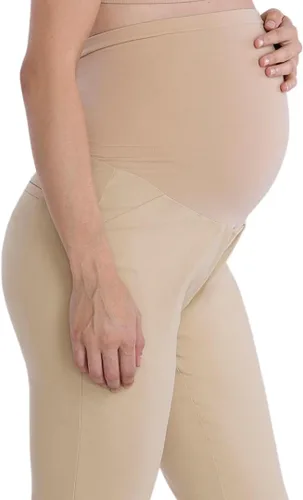 Vista 4 de Motherhood Maternity womens Super Stretch Secret Fit Over the Belly Ankle Straight Leg Pregnancy Dress Pants for Work