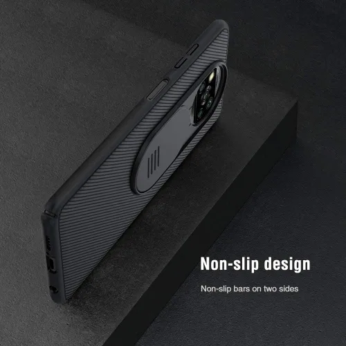 Vista 7 de Funda para Xiaomi Poco X3 NFC, CamShield Pro Slim Funda protectora con protector de cámara PC duro y TPU Ultra Thin Anti-arañazos Funda para xiaomi