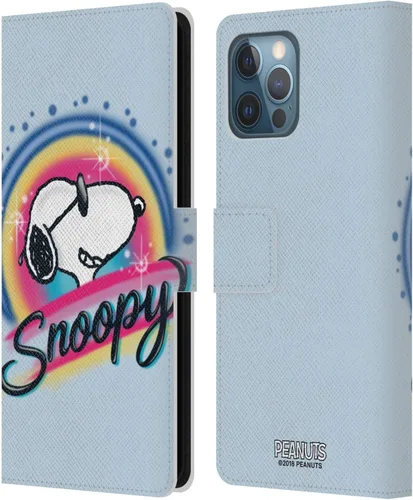 Vista 118 de Head Case Designs Funda de piel con licencia oficial de Peanuts Beach Surf Snoopy Boardwalk Airbrush compatible con Apple iPhone 11