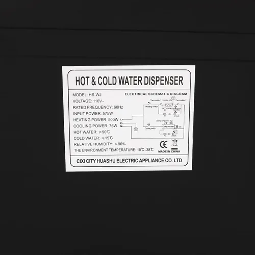 Vista 9 de Dispensador de agua para encimera, dispensador de enfriador de agua de carga superior, dispensador eléctrico de alta calidad para botellas de 1.19 a
