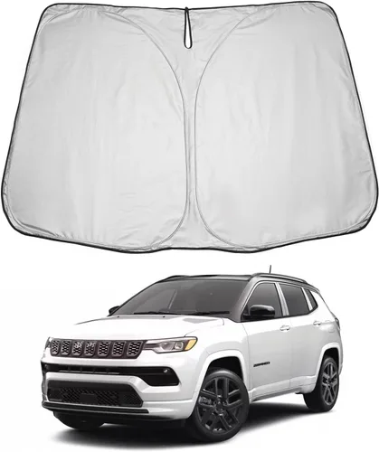 Vista 59 de LUWU Parasol para parabrisas para Dodge RAM 1500 y 2500 2009-2018 - Parasol para ventana delantera con bloqueo de rayos UV
