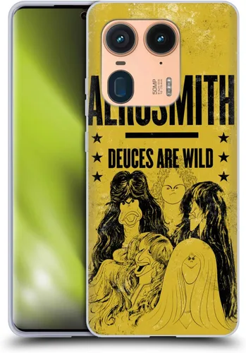 Vista 36 de Head Case Designs Officially Licensed Aerosmith Back in The Saddle Again Classics Gel Case [Military Grade Protection] Compatible with Moto E7