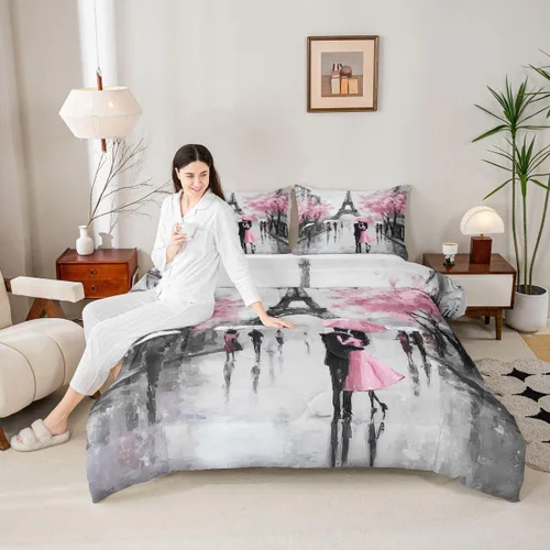 Vista 80 de Erosebridal Edredón de Gatos Lindos para Niños con Líneas de Arcoíris Neón, Juego de Ropa de Cama Individual para Niñas, Niños y Adolescentes, Gatos