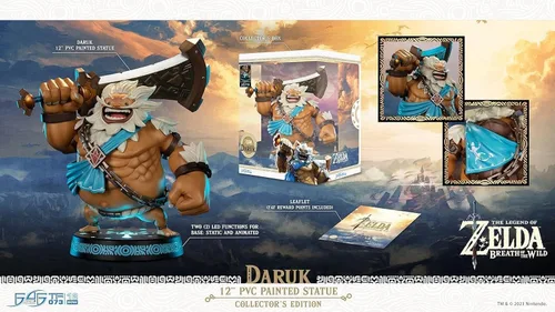 Vista 8 de The Legend of Zelda - Aliento de lo salvaje - Estatua de edición de coleccionista de Daruk